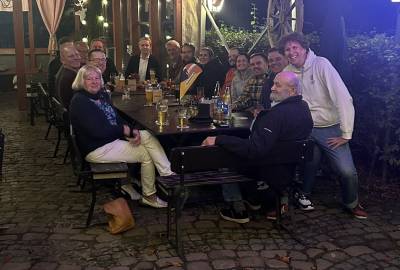Beim Stammtisch der CDU Grndau im Hhnerhof.